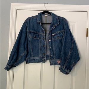 Georges Marciano for Guess Denim Bomber Jacket